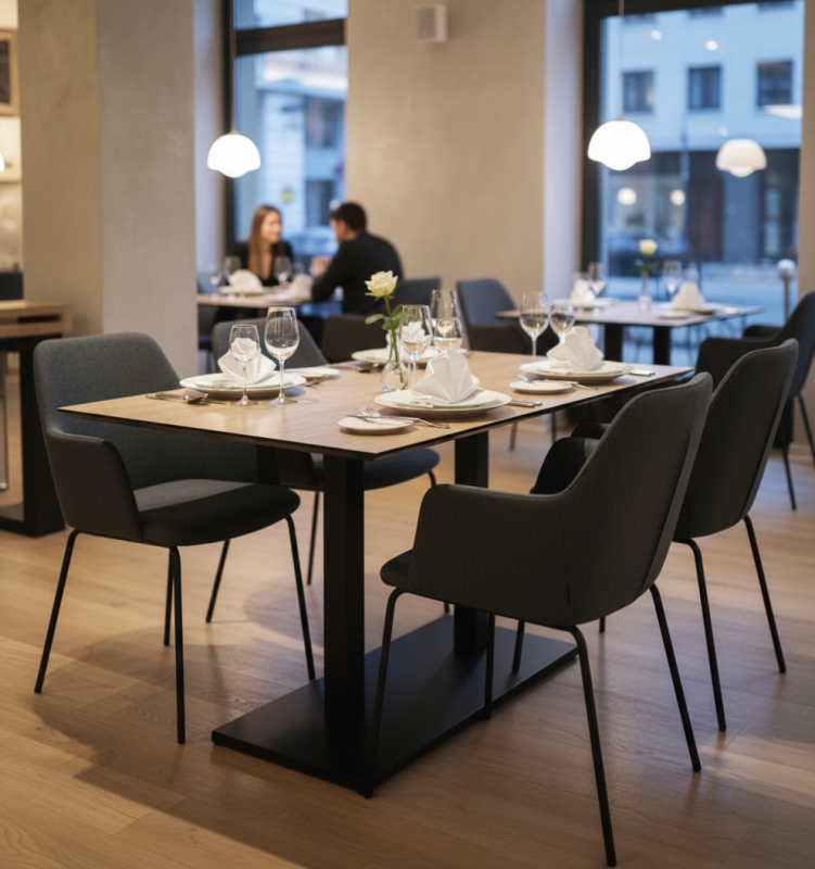 Стол Chelsea Mono черный