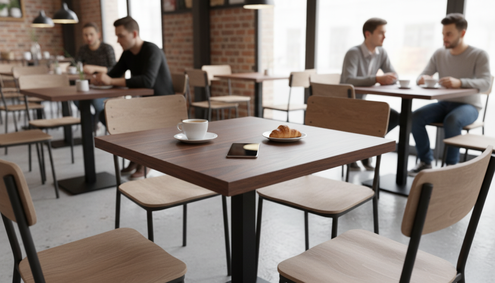 Столешница HPL на основе МДФ (квадратная)