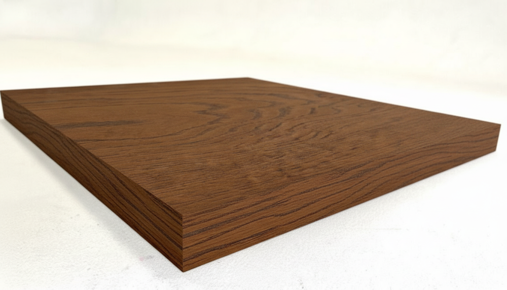 Столешница шпон дуба на основе ВЛАГОСТОЙКОГО МДФ (Квадратная)