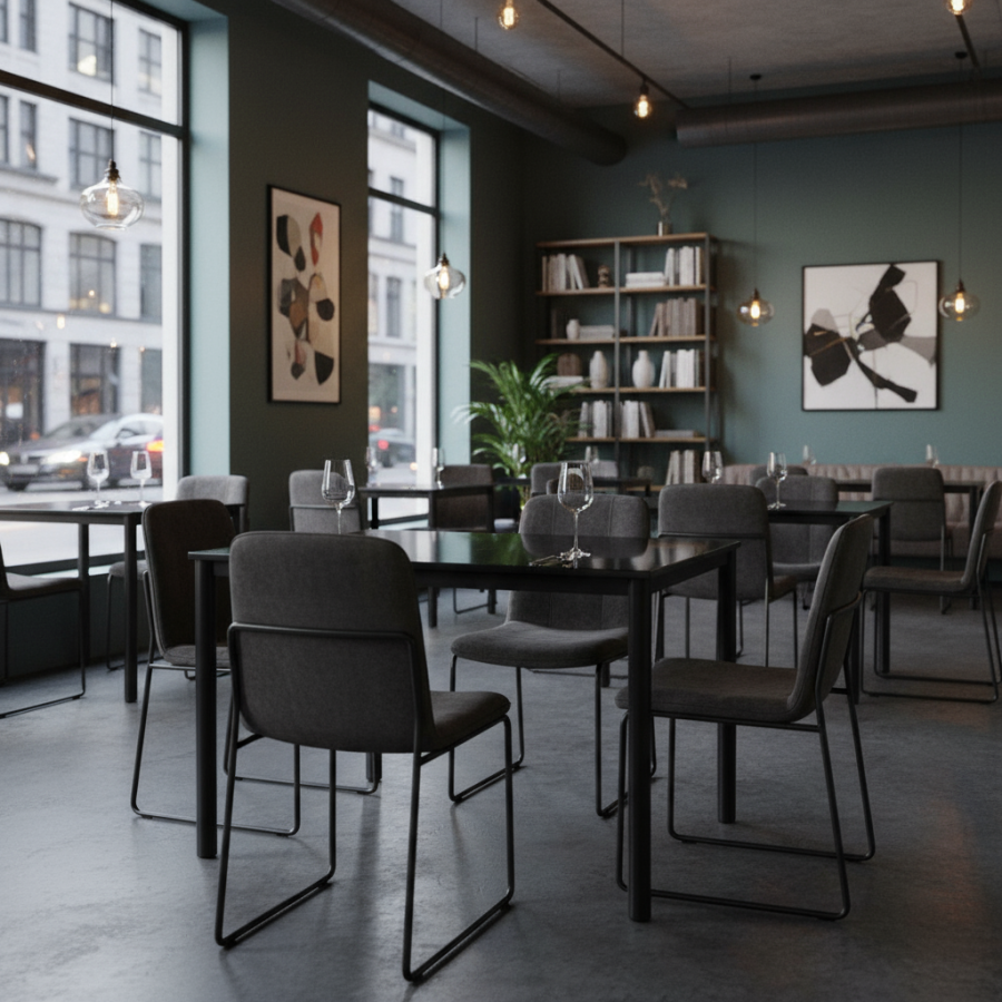 Стол KARL 40х40 Черный_2